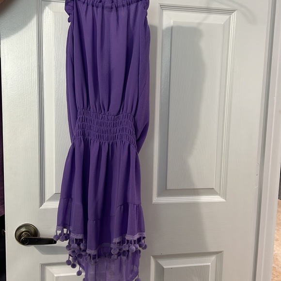 Ramy Brook Marcie Coverup (purple/small) - Picture 2 of 5